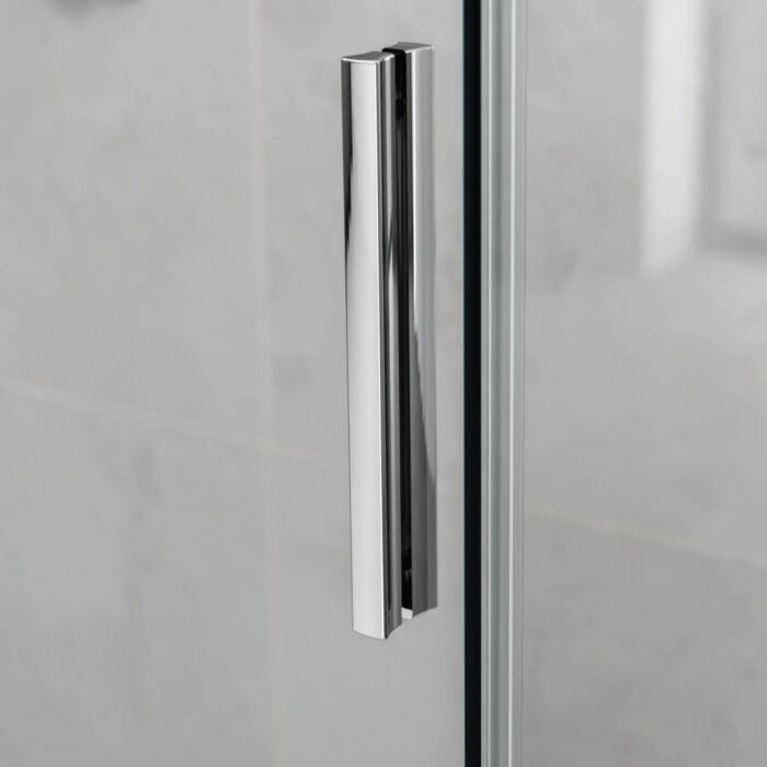 Quadrant 8mm Sliding Door Enclosure, Tray & Waste - Image 4