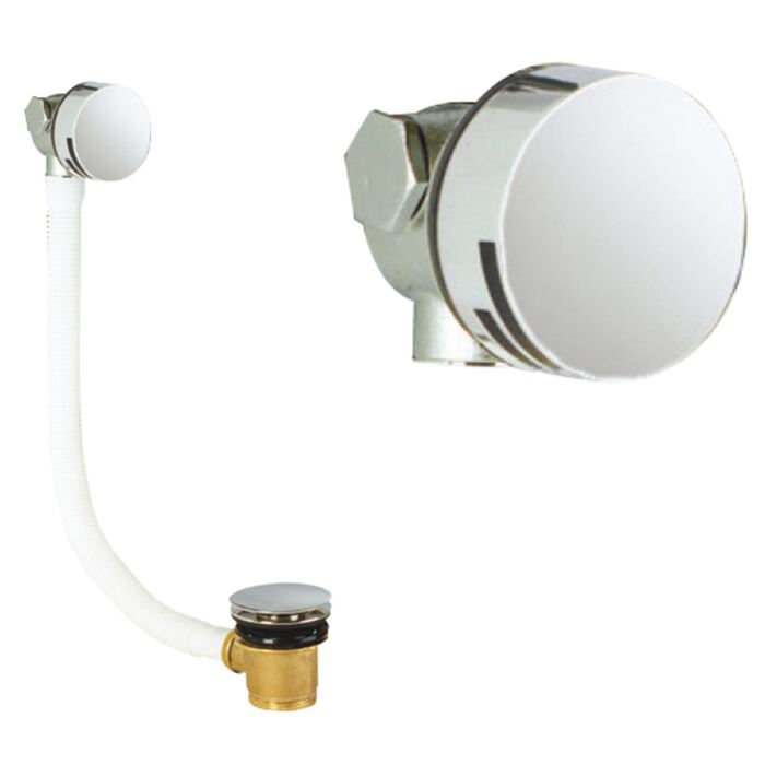 Easy Clean Bath Waste & Round Overflow Filler