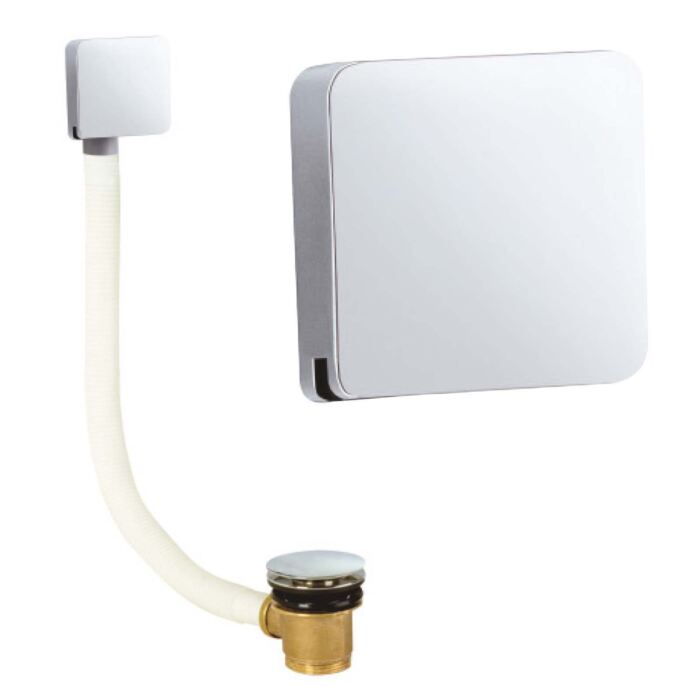 Square Overflow & Klik Bath Waste