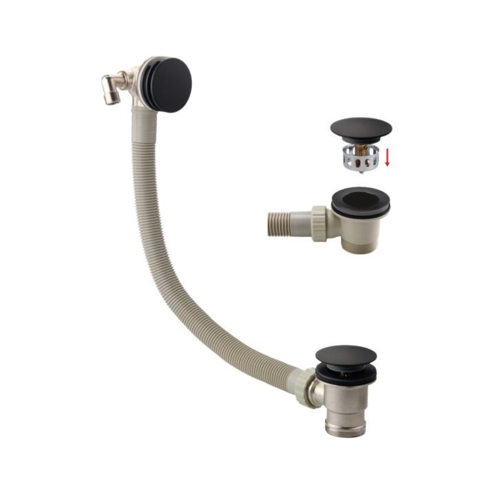 Easy Clean Bath Waste & Round Overflow Filler - Image 3