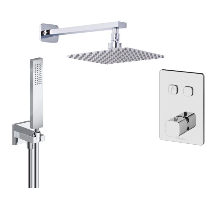Touch Valve, Shower Head, Wall Arm & Handset