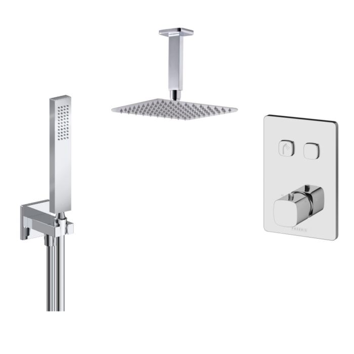 Touch Valve, Shower Head, Ceiling Arm & Handset
