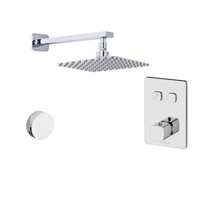 Touch Valve, Shower Head, Wall Arm & overflow Fill