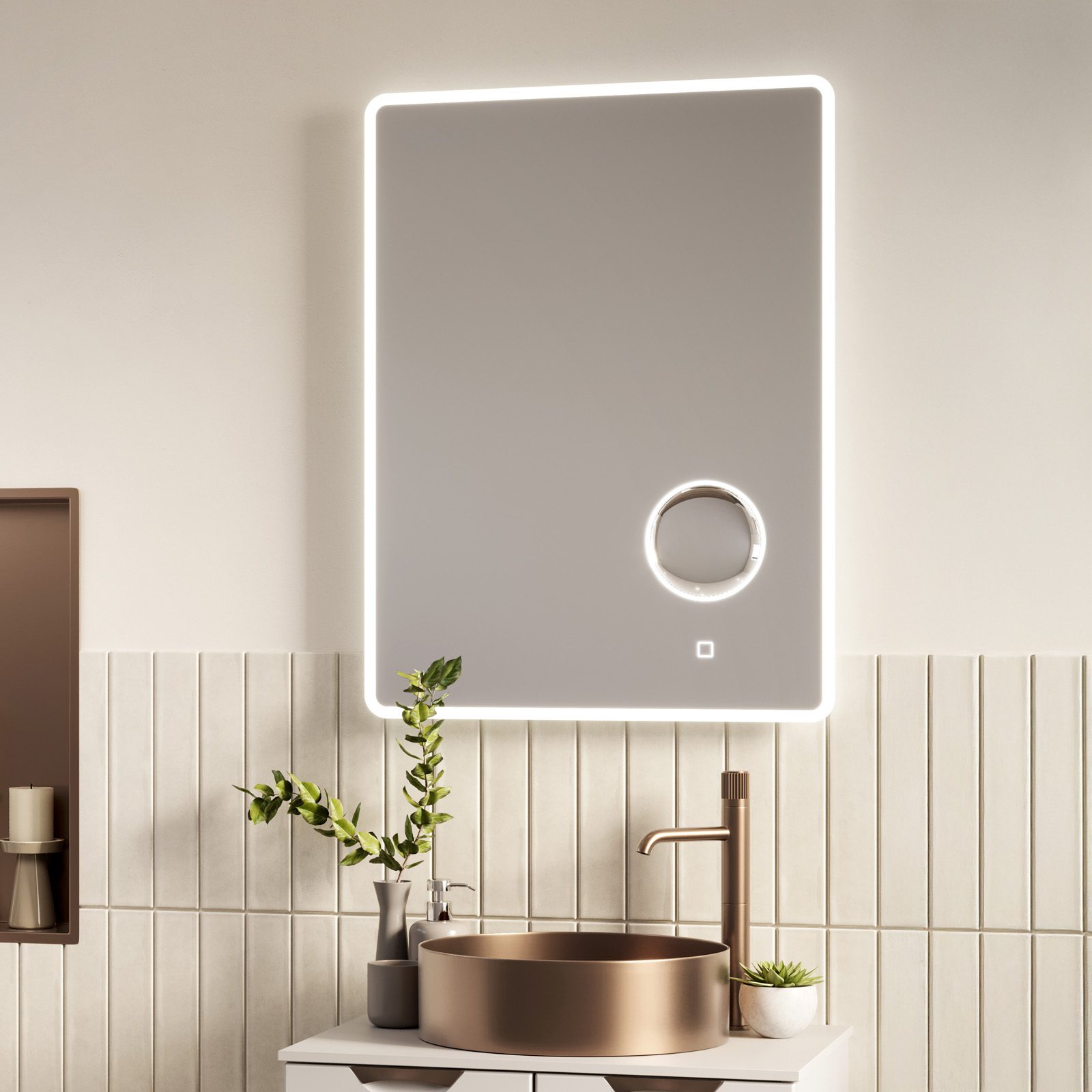 KONNEX Magnify LED Mirror